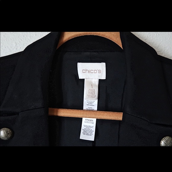 CHICOS || double embellished blazer jacket - Picture 4 of 6